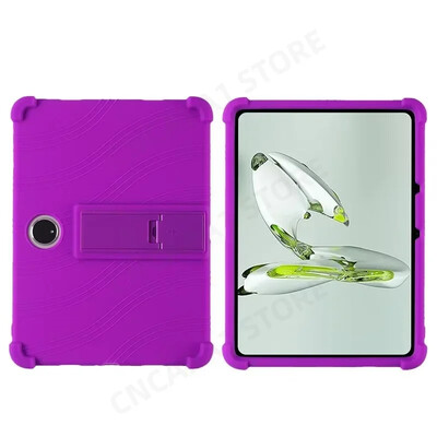 Silikona vāciņš ar statīvu OnePlus Pad Go 2023 11,4 collu planšetdatora triecienizturīgs aizsargs Funda priekš One Plus Pad Go Soft