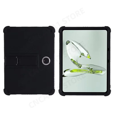 Silikona vāciņš ar statīvu OnePlus Pad Go 2023 11,4 collu planšetdatora triecienizturīgs aizsargs Funda priekš One Plus Pad Go Soft