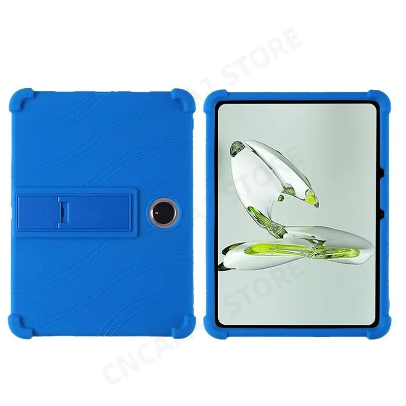 Silikona vāciņš ar statīvu OnePlus Pad Go 2023 11,4 collu planšetdatora triecienizturīgs aizsargs Funda priekš One Plus Pad Go Soft