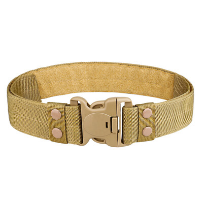 Curea tactică militară pentru bărbați Compat Vânătoare în aer liber Drumeții 5,5 cm lățime Heavy Duty Cataramă cu eliberare rapidă Curele din pânză din nailon