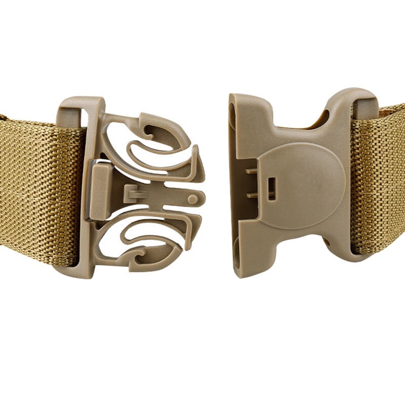 Curea tactică militară pentru bărbați Compat Vânătoare în aer liber Drumeții 5,5 cm lățime Heavy Duty Cataramă cu eliberare rapidă Curele din pânză din nailon