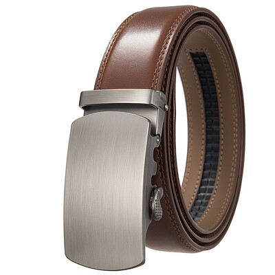 CETIRI 24 stílusú férfi öv bőr öv férfi automata csat kiváló minőségű férfi Fashion farmer lánc sztreccs masszív luxus márka