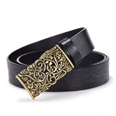 MEDYLA Moteriški Natūralios odos diržai Aukštos kokybės cowskin Gamintojas dizaineris 4 spalvos Fashion Pin sagtis Cinturon cintos Naujiena