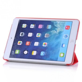 Ултратънък тънък калъф за таблет за iPad mini 4 Case Flip Folding PVC A1538 A1550 Cover for iPad mini 4 Flip Stand Case