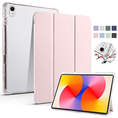Funda For Huawei Matepad SE 11 2024 tok tolltartóval bőr puha hátú, összehajtható állványborítás a Huawei matepad se 11 tokhoz