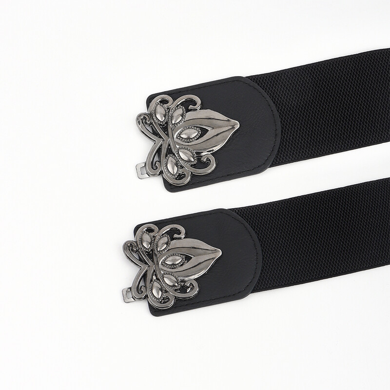 Moterų mados elastiniai diržai dizainerio Prabangios prekės ženklo metalinė sagtis juosmens suknelė Paltas Megztinis Dekoratyvinė juosmens juosta