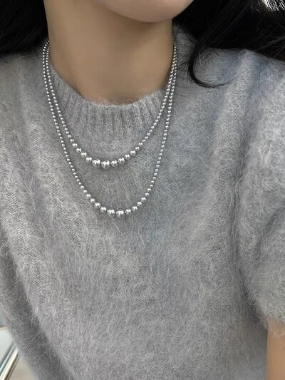 2024-es új, kifinomult, elegáns, sokoldalú prarl nyaklánc medálok női divatos, csúcskategóriás, hosszú luxuspulóver ékszerlánc