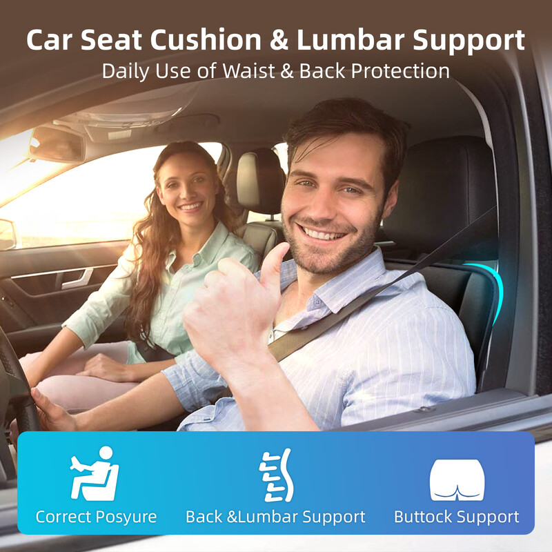 Pernă universală pentru scaun auto, antiderapantă, rezistentă la uzură, cu spătar, pernă pentru scaun auto, pentru toate anotimpurile, huse interioare pentru scaune auto