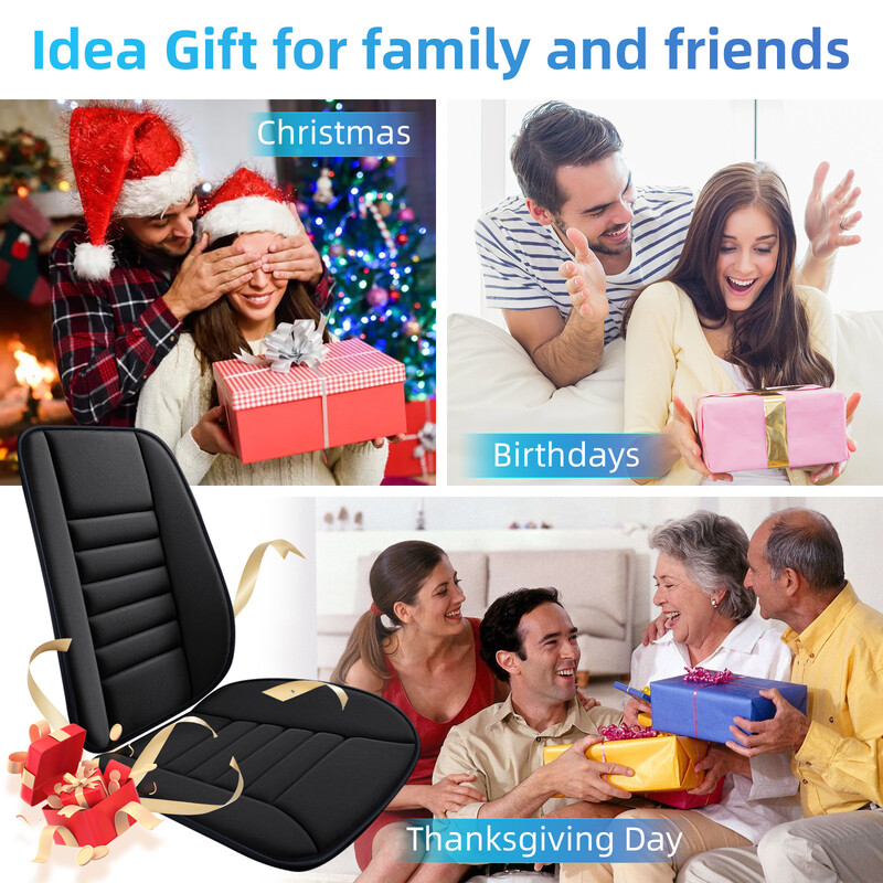 Pernă universală pentru scaun auto, antiderapantă, rezistentă la uzură, cu spătar, pernă pentru scaun auto, pentru toate anotimpurile, huse interioare pentru scaune auto