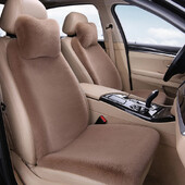 Vastagító plüss autósülés huzat télen melegen tartás mesterséges nyúlszőr autó párna köpeny autósülés védő Lada KIA stb.