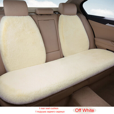 Vastagító plüss autósülés huzat télen melegen tartás mesterséges nyúlszőr autó párna köpeny autósülés védő Lada KIA stb.