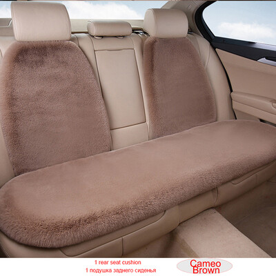 Vastagító plüss autósülés huzat télen melegen tartás mesterséges nyúlszőr autó párna köpeny autósülés védő Lada KIA stb.