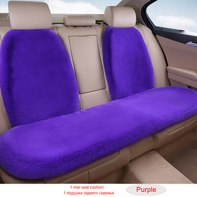 Vastagító plüss autósülés huzat télen melegen tartás mesterséges nyúlszőr autó párna köpeny autósülés védő Lada KIA stb.