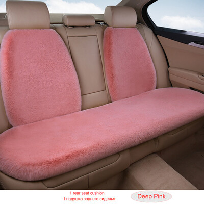 Vastagító plüss autósülés huzat télen melegen tartás mesterséges nyúlszőr autó párna köpeny autósülés védő Lada KIA stb.