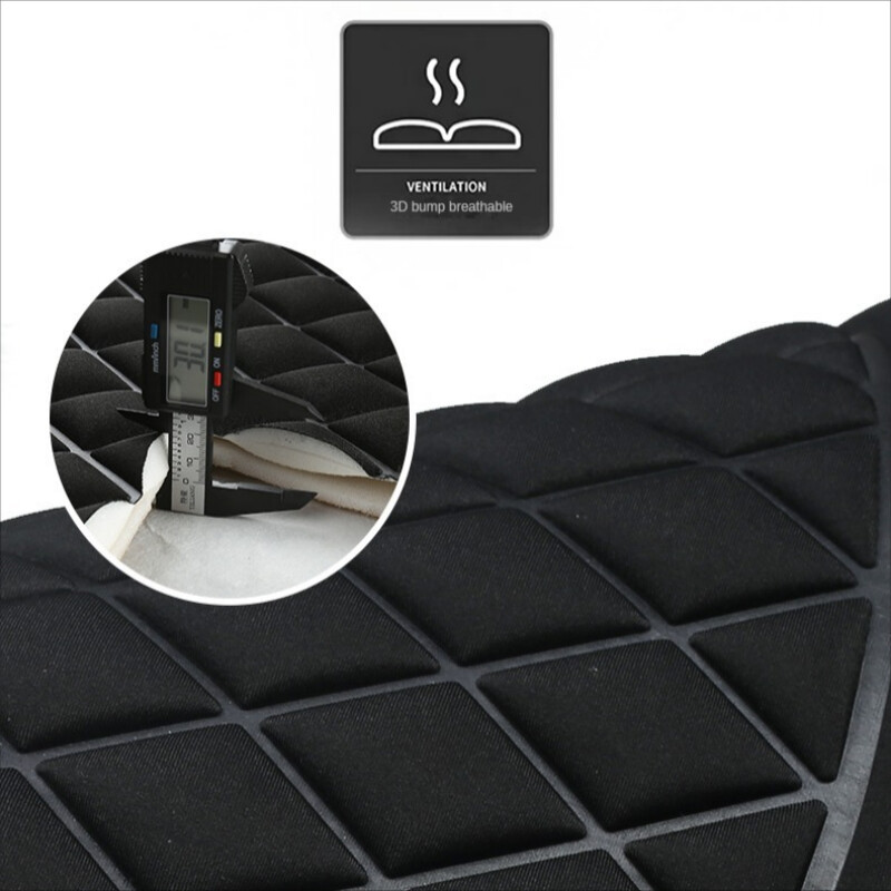 Kényelmes memóriahabos autósülés párna, isiász és derékfájás csillapító, alkalmas autós/irodai székhez/kerekesszékhez