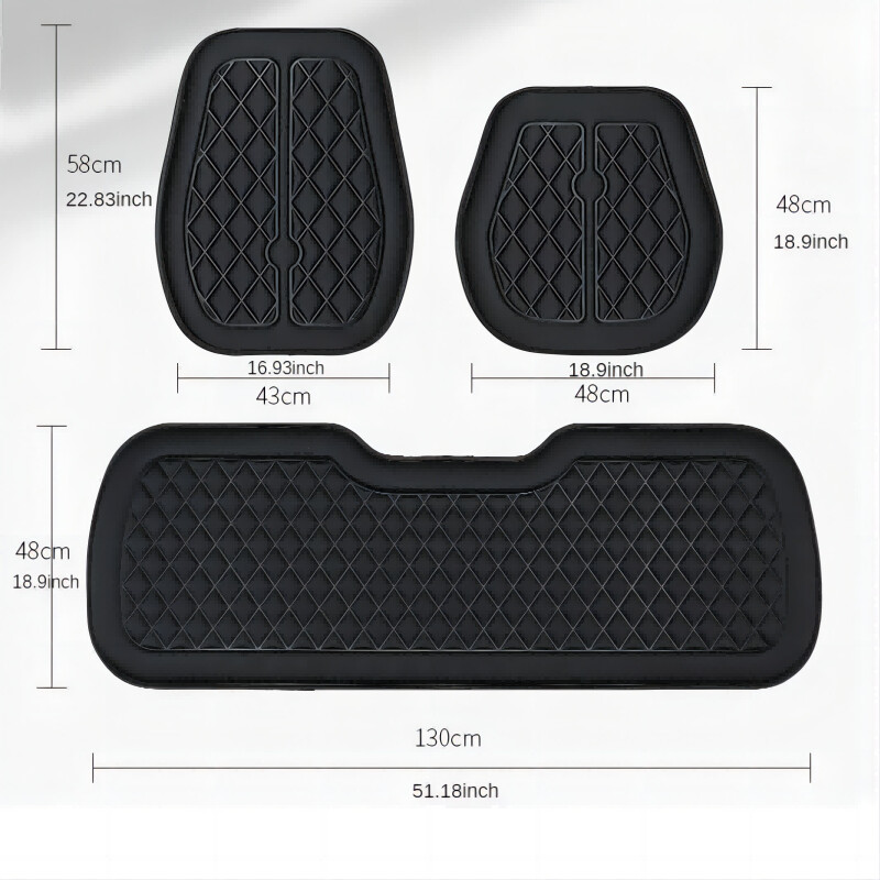 Kényelmes memóriahabos autósülés párna, isiász és derékfájás csillapító, alkalmas autós/irodai székhez/kerekesszékhez