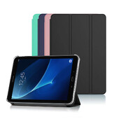 Flip tablet tok Samsung Galaxy Tab A A6 10,1" (2016) T580 Funda PU bőr intelligens borítás SM-T580 SM-T585 Folio Capa készülékhez