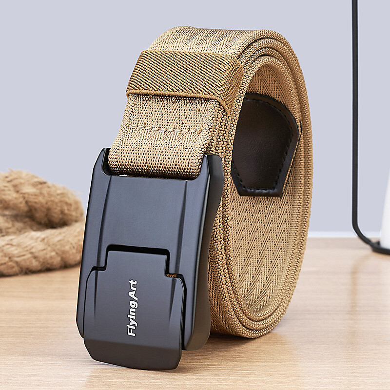 Remen Muškarci Outdoor 115 125 135 cm Taktički brzootpuštajući pojasevi s magnetskom kopčom Višenamjenski platneni pojasevi marinaca