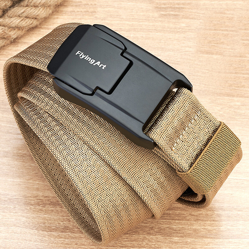 Remen Muškarci Outdoor 115 125 135 cm Taktički brzootpuštajući pojasevi s magnetskom kopčom Višenamjenski platneni pojasevi marinaca