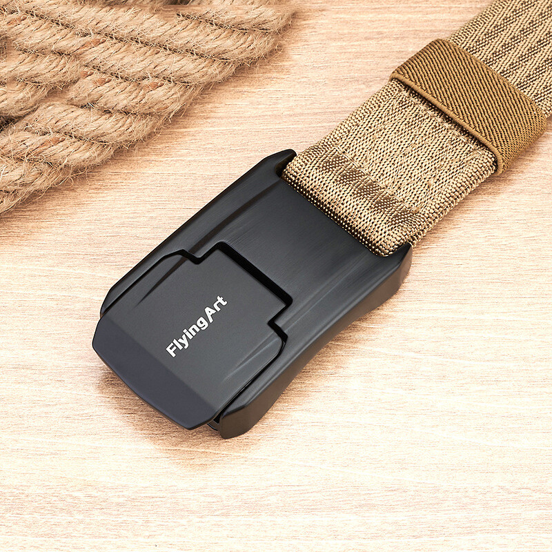 Remen Muškarci Outdoor 115 125 135 cm Taktički brzootpuštajući pojasevi s magnetskom kopčom Višenamjenski platneni pojasevi marinaca