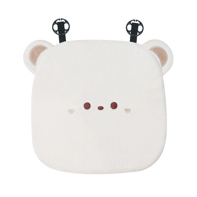 Plüss aranyos rajzfilm autósülés párna teljes készlet, légáteresztő Four Seasons autósülés huzat csúszásgátló belső kiegészítők univerzális