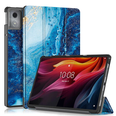 Dėklas, skirtas Funda Lenovo Tab K11 Plus 11,45" tb352fu Smart Cover Trifold apsauginis odos odinis planšetinis kompiuteris, skirtas Lenovo K11 Plus dėklui