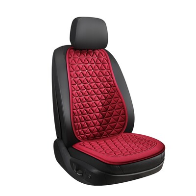3D trojuholníkový masážny poťah na autosedačku Znižuje bolesti bedier a chrbta Priedušná tkanina Vhodný pre väčšinu modelov áut Auto/Domov/Kancelária