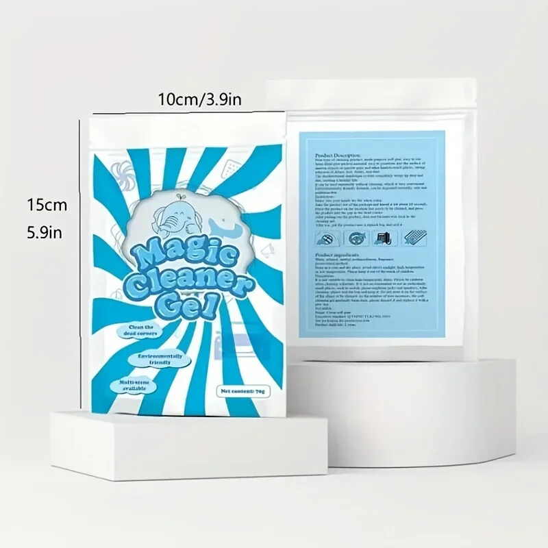 1vnt automobilio salono dulkių valiklis, gelio valymo magiškas dulkių valiklis, klijai automobilio ventiliacijos kompiuterio klaviatūros nešvarumų valiklis