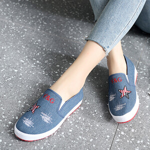 Cresfimix, pantofi albi, albi, pantofi casual pentru femei, pantofi clasici din pânză, negru, pantofi pentru femei a5241c