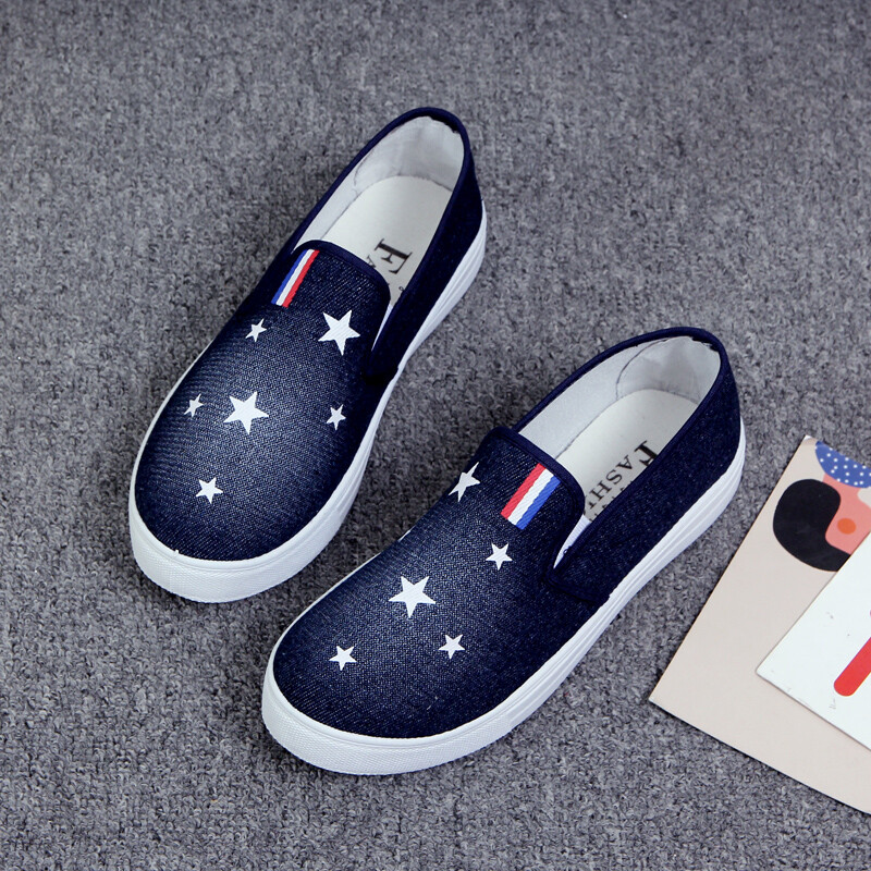 Cresfimix, pantofi albi, albi, pantofi casual pentru femei, pantofi clasici din pânză, negru, pantofi pentru femei a5241c