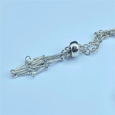 Novi dizajn Crystal Holder Cage Ogrlica Izmjenjivi kameni držač Cage Ogrlica Lanac za žene Muškarci Ogrlica Dodaci Poklon