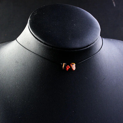 Tyrkysový choker, Elegantný choker, Chokery s drahými kameňmi, Boho bohémsky náhrdelník, Roztomilé chokery s liečivými kameňmi