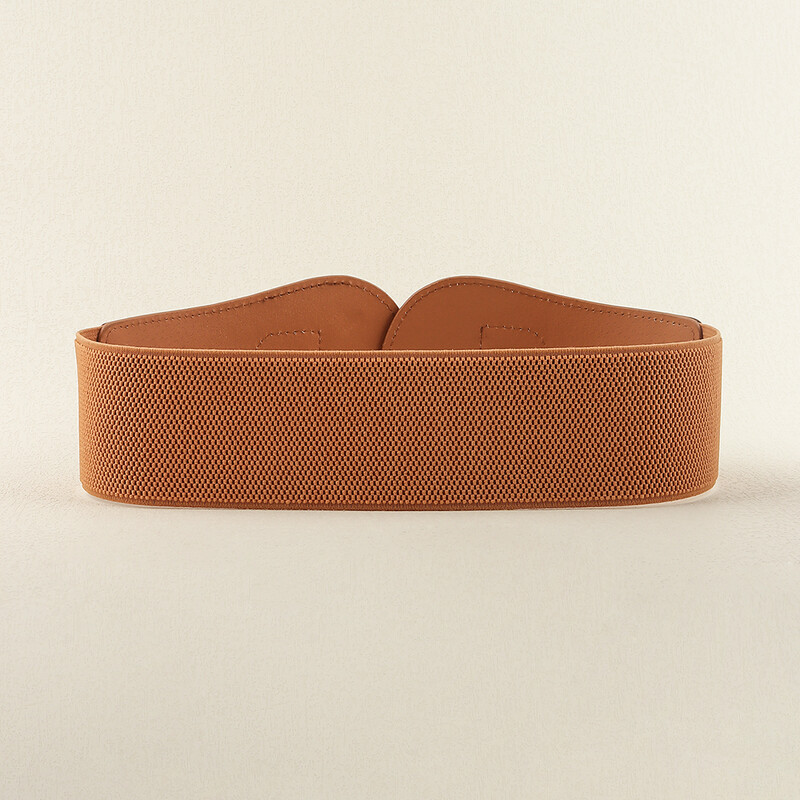 Női divat Rugalmas derékpánt Punk Retro csat fekete teveöv All-Match kabát női széles harajuku formális derékpánt