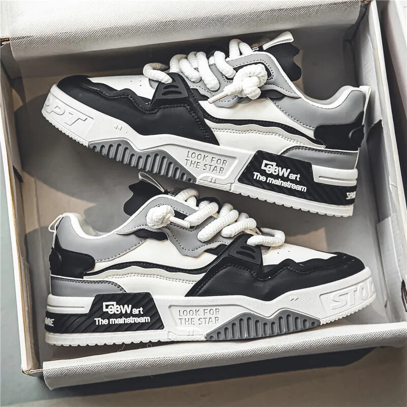 Pantofi pentru bărbați, de primăvară, toamnă, pantofi vulcanizați, 2024, la modă, cu talpă groasă, pentru bărbați, pantofi sport pentru bărbați, Tenis Masculino