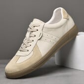 Pánske tenisky z pravej kože, ležérne topánky pre mužov, vysoko kvalitné skateboardové topánky, pánske balerínky, tréningové tenisky, pánske topánky