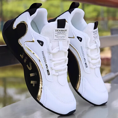 Vyriški vasariniai tinkliniai sportiniai batai žemi laisvalaikio vulkanizuoti batai Vyriški minkšti, patogūs, kvėpuojantys sportbačiai vyrams Zapatillas Hombre