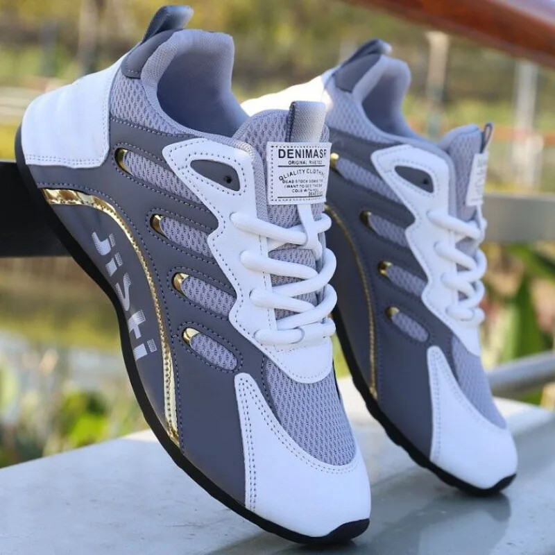 Kiváló minőségű férfi tornacipők Patchwork bőr alkalmi cipők férfiaknak tavaszi őszi légáteresztő futócipők cipők kosárlabda