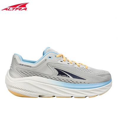 ALTRA Via Olympus 2 Gri Galben Bărbați Femei Pantofi de alergare Anti-alunecare Stretch Road Light Sport Tenisi de antrenament