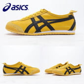 Klasszikus eredeti Asics Onitsuka Tiger MEXICO 66 cipőfűzővel Cipők Párna Asics Női Férfi Sneaker Légáteresztő lapos Cipők