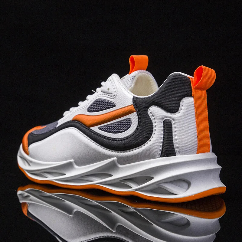 Pantofi pentru bărbați, vara 2024, pantofi pentru bărbați din material textil, pantofi ocazionali cu talpă groasă respirabili, pantofi sport la modă pentru bărbați, versiunea coreeană