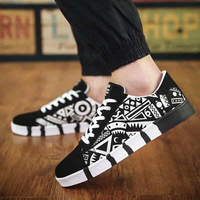 Férfi Cipők Alkalmi cipők Férfi Fűzős Cipők Férfi Séta Cipők Lapos Cipők Zapatillas Hombre Chaussure Homme Drop Shipping Canvas