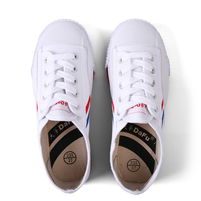 Dafu Original All White Shoes Klasszikus stílusú Harcművészet Férfi Női Cipők