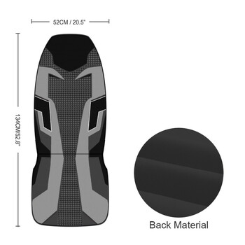 1PCS Калъфи за автомобилни седалки Протектор Калъфи за единични шофьорски седалки Универсални за повечето автомобили SUV Интериорен стил Автоаксесоари