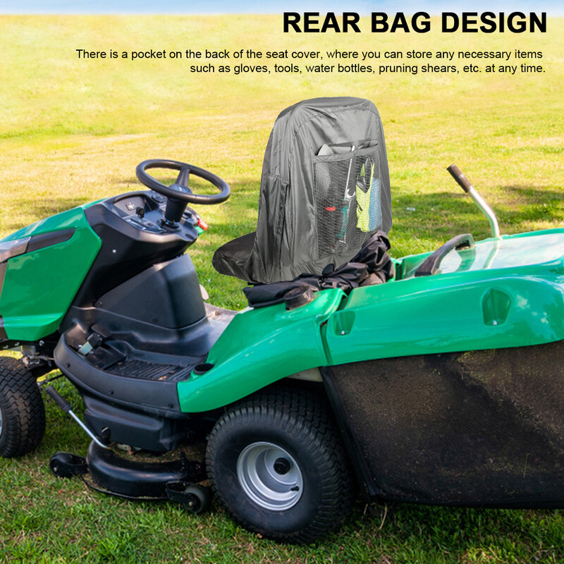 Fűnyíró üléshuzat vízálló fűnyíró párna 600D poliészter Oxford traktor üléshuzat