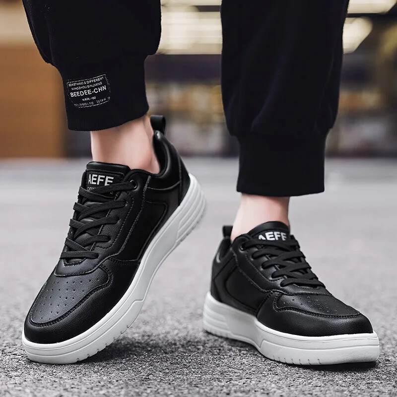 Noi pantofi albi pentru bărbați, ușoare, respirabili, pantofi de alergare, unisex, de înaltă calitate, pantofi de skateboard confortabili pentru bărbați