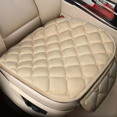 Poťahy na autosedačky, teplé sedadlá, chrániče vankúšov, plyšové poťahy na sedadlá, jeseň/zima, univerzálne pre sedan, hatchback, SUV, rohože do sedadiel