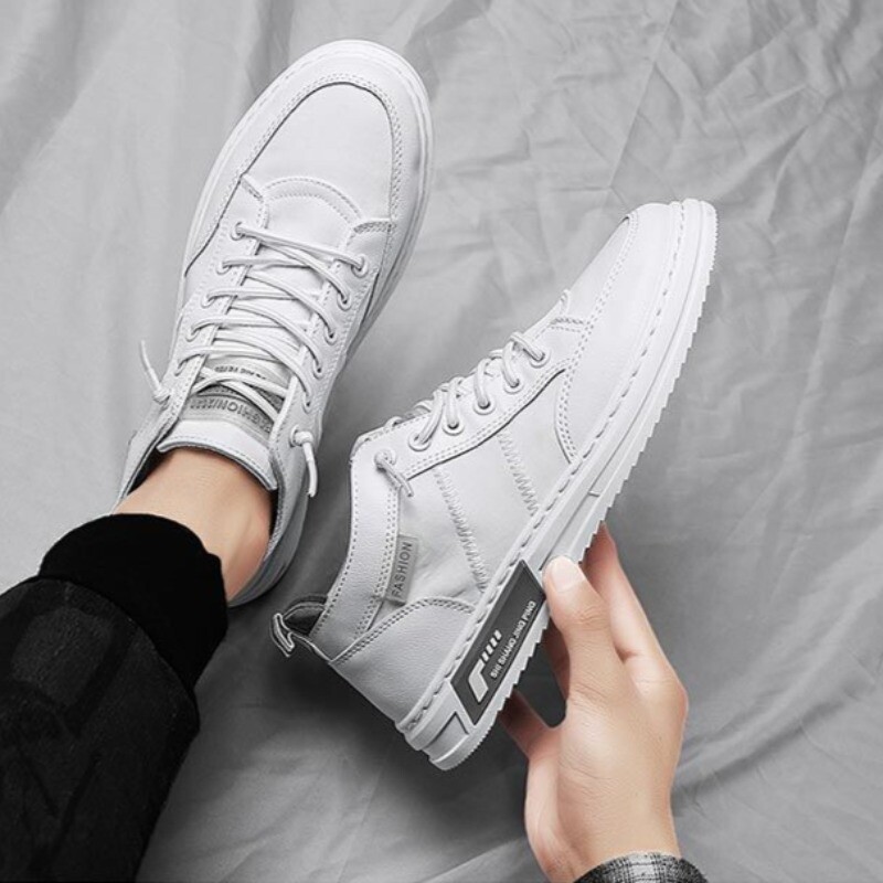 Casual παπούτσια για άντρες Λευκά παπούτσια για τρέξιμο Αθλητικά αθλητικά παπούτσια Επίπεδα Ασφάλεια Καλοκαίρι χαμηλή τιμή Προσφορές για μη δερμάτινα Μέγεθος Υψηλή ποιότητα