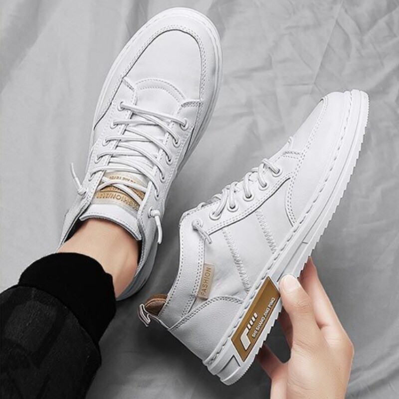 Casual παπούτσια για άντρες Λευκά παπούτσια για τρέξιμο Αθλητικά αθλητικά παπούτσια Επίπεδα Ασφάλεια Καλοκαίρι χαμηλή τιμή Προσφορές για μη δερμάτινα Μέγεθος Υψηλή ποιότητα