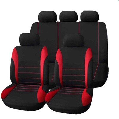 4 ks/sada poťahov na autosedačku, pohodlné prachotesné poťahy na predné sedadlá do opierky hlavy