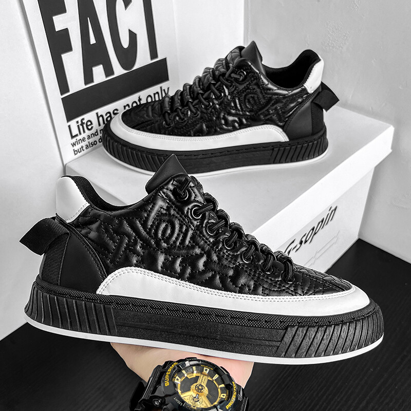 2022 pantofi ocazional pentru bărbați pantofi ușoare, respirabili, pantofi pentru bărbați, pantofi plat cu șireturi, alb, ocazional, pentru călătorii, Tenis masculin